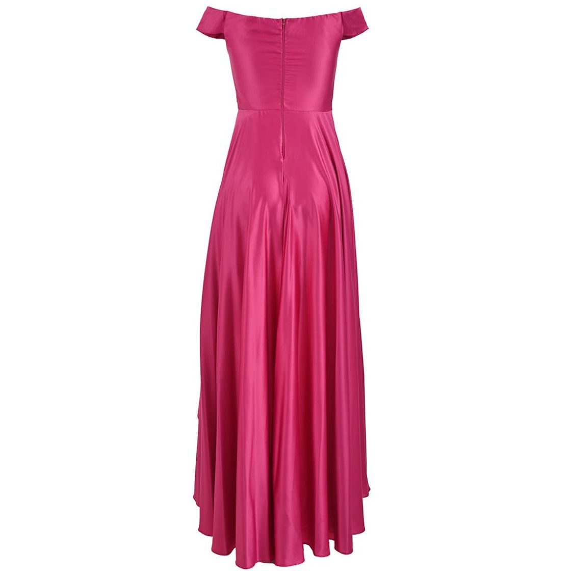 Vestido Largo la Ruiseñada Asimétrico Hombros Descubierto para Mujer