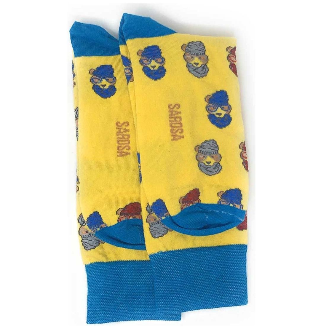 Calcetines para Hombre Oso Hipster Sarosa