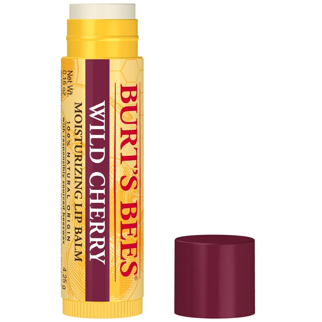  Lip Balm Wild Cherry In Blister Box Burts Bees