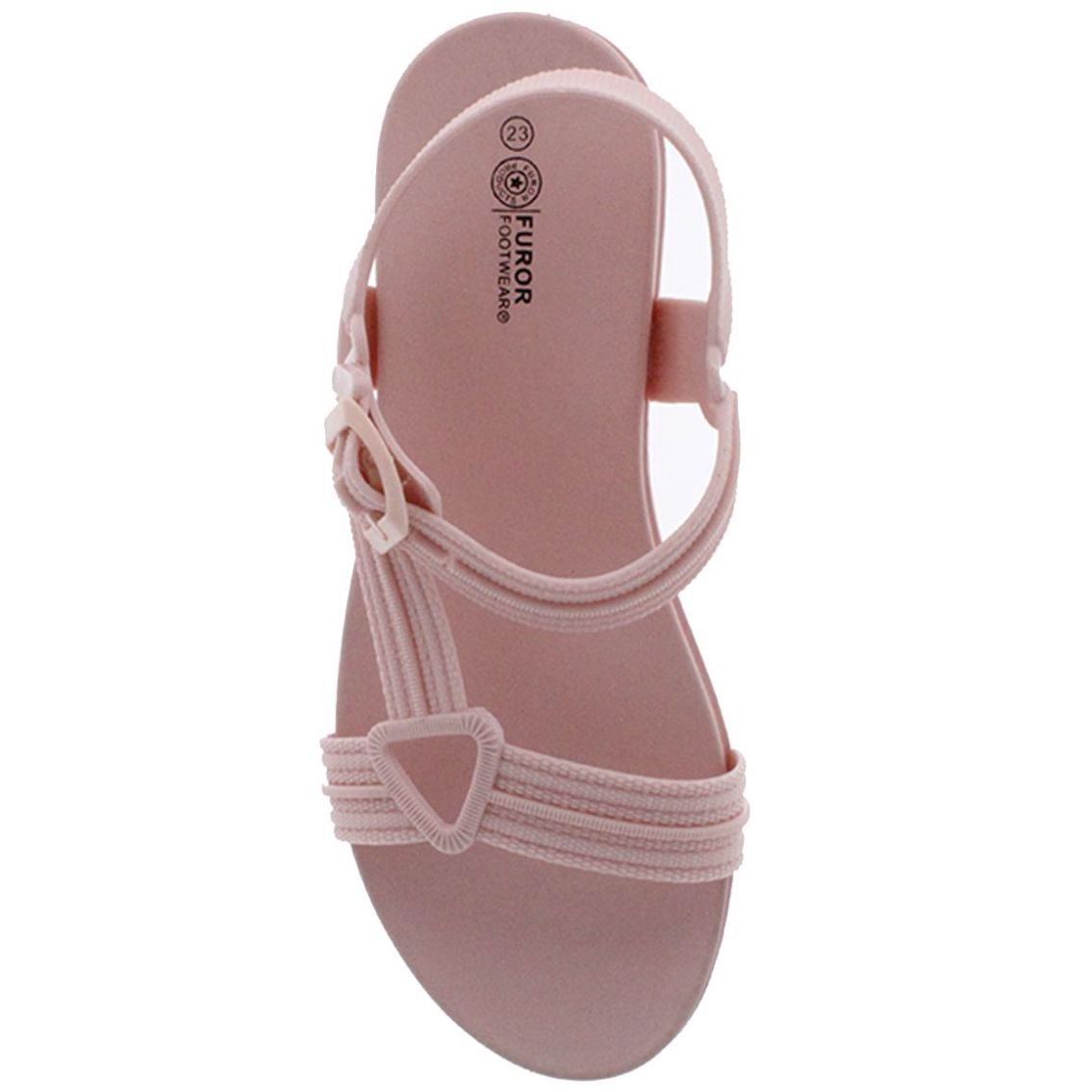 Sandalia Multicorreas con Ajuste Rosa Furor