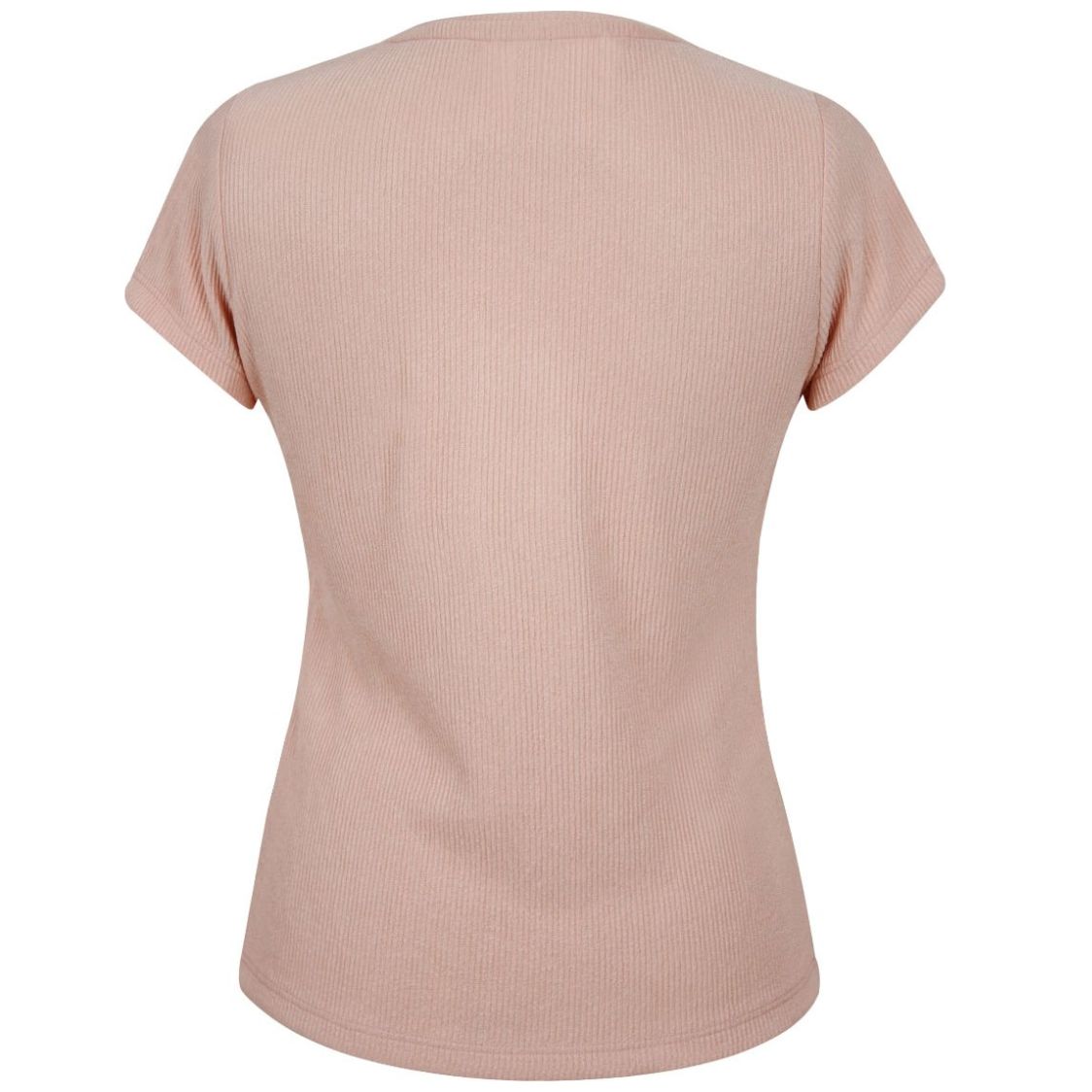 Blusa Just By Basel Manga Corta Cuello Redondo Diseño Liso