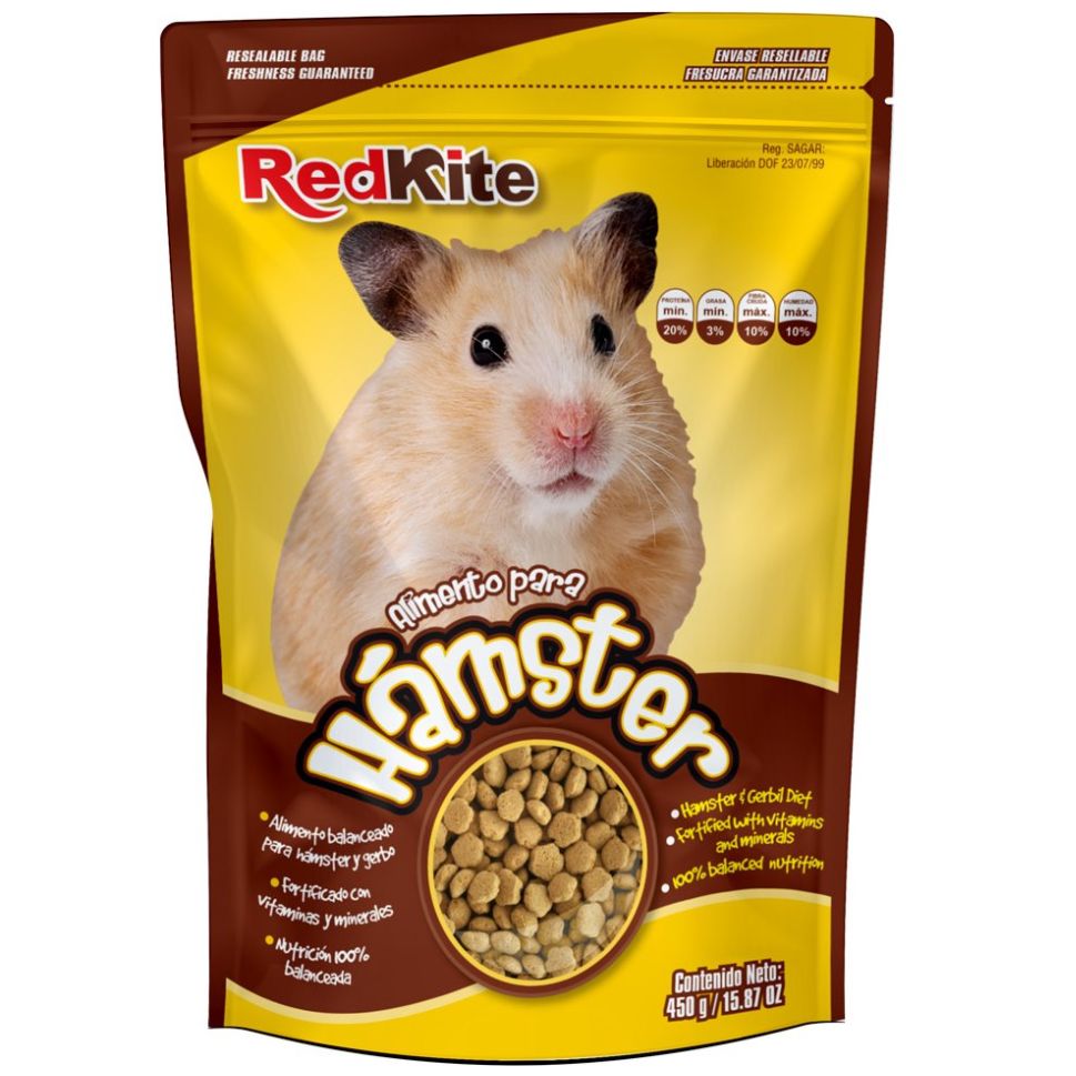 Alimento para Hamster 450G Redkite