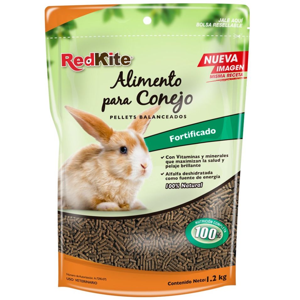 Alimento para Conejo 1.2Kg Redkite