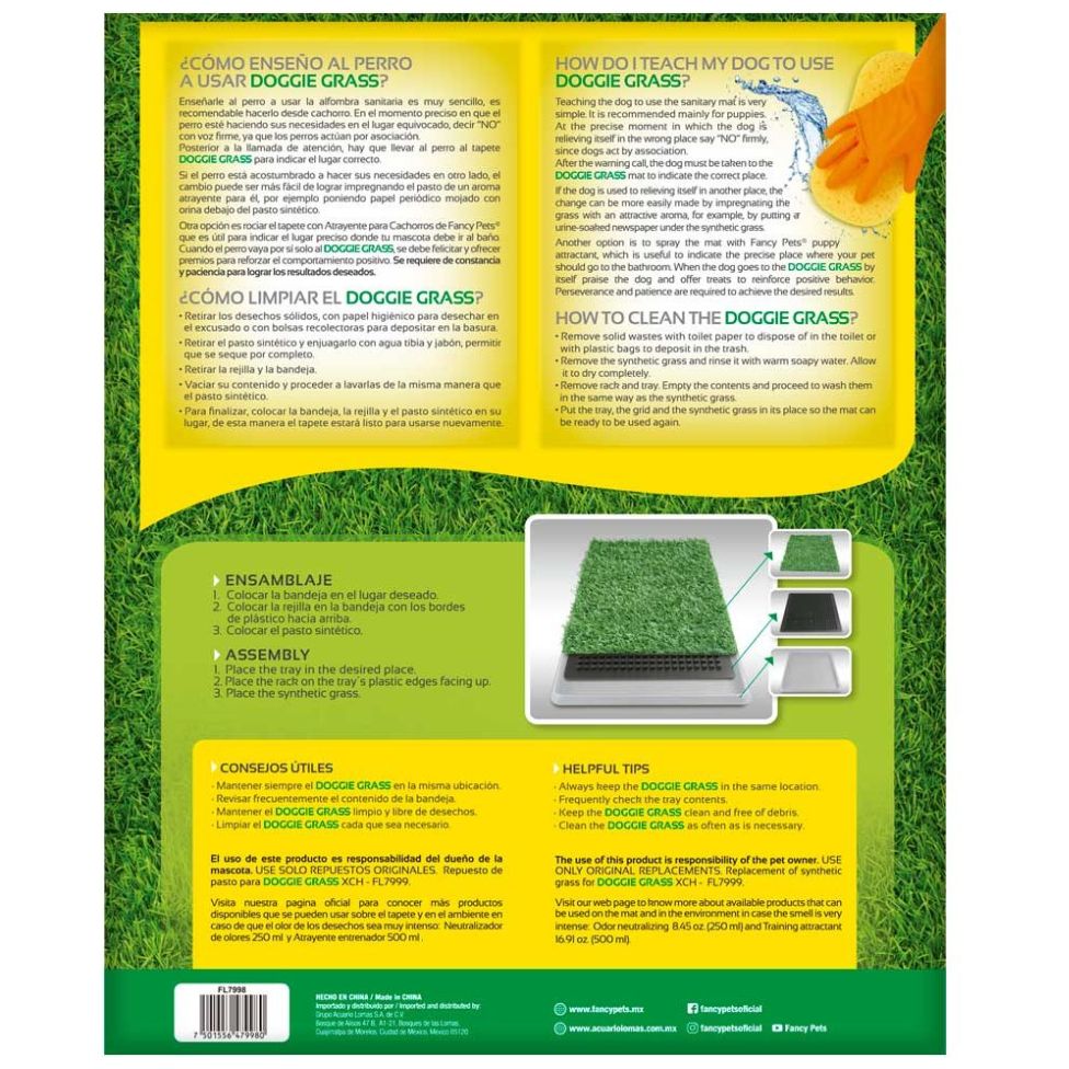 Pasto Sintético Doggie Grass Xch 50X40Cm Fancy Pets
