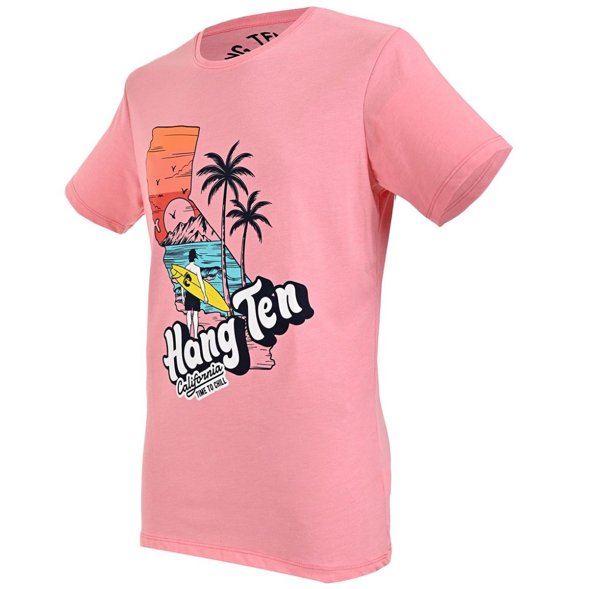 Playera para Hombre Manga Corta Hang Ten
