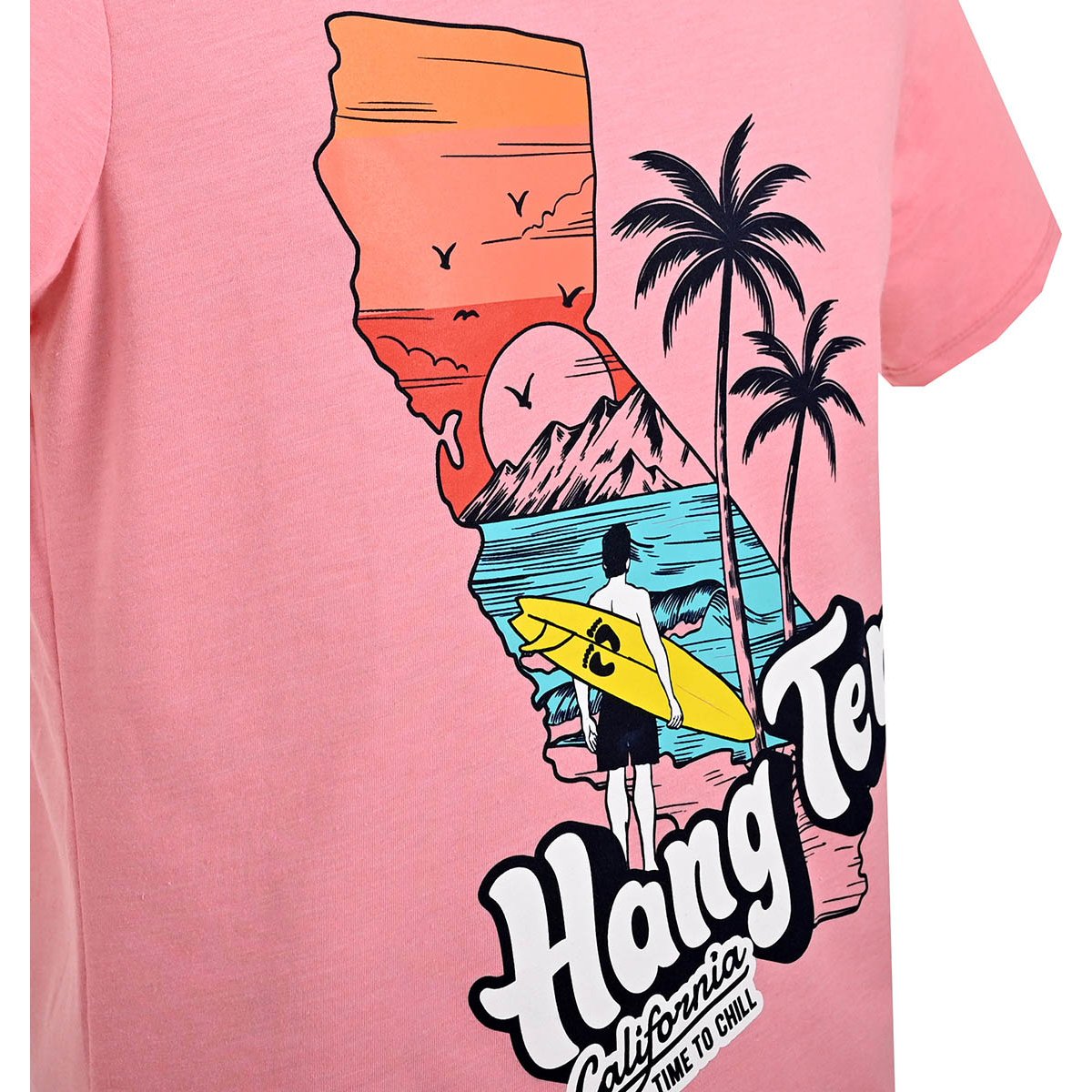 Playera para Hombre Manga Corta Hang Ten