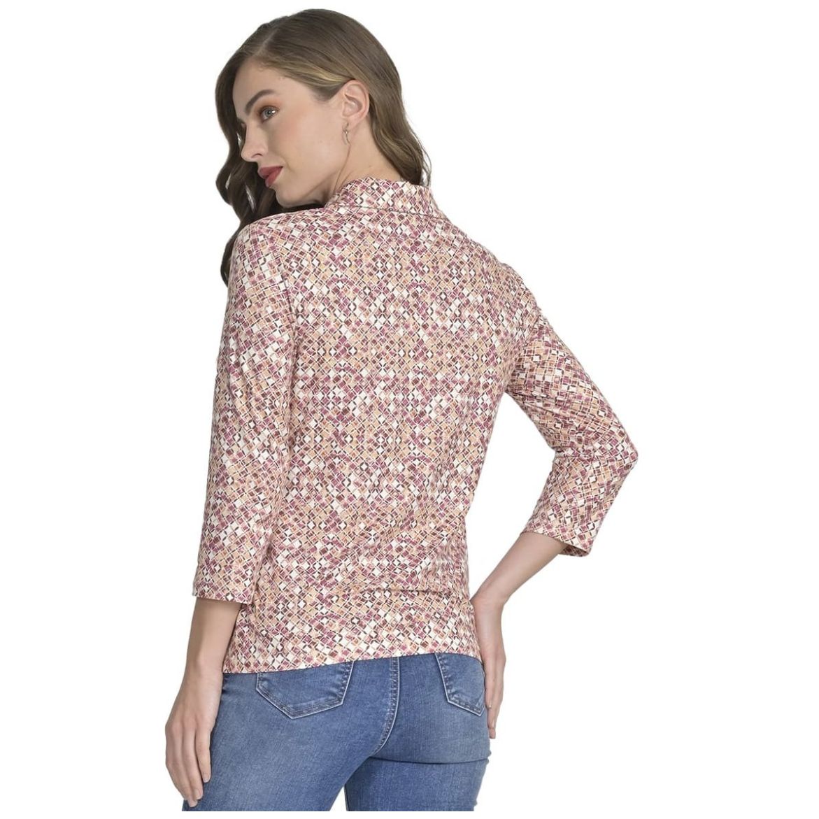 Blusa Estampada Manga 3/4 Ofelia Foley´s