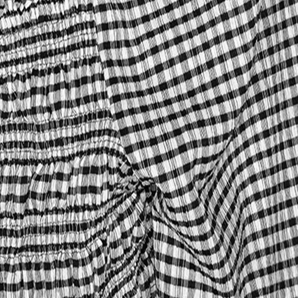 Blusa Manga Larga con Smock de Polispan Crepe Philosophy Jr