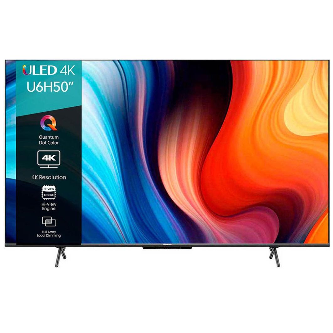 Pantalla Hisense 50 4K Uled 50U6H