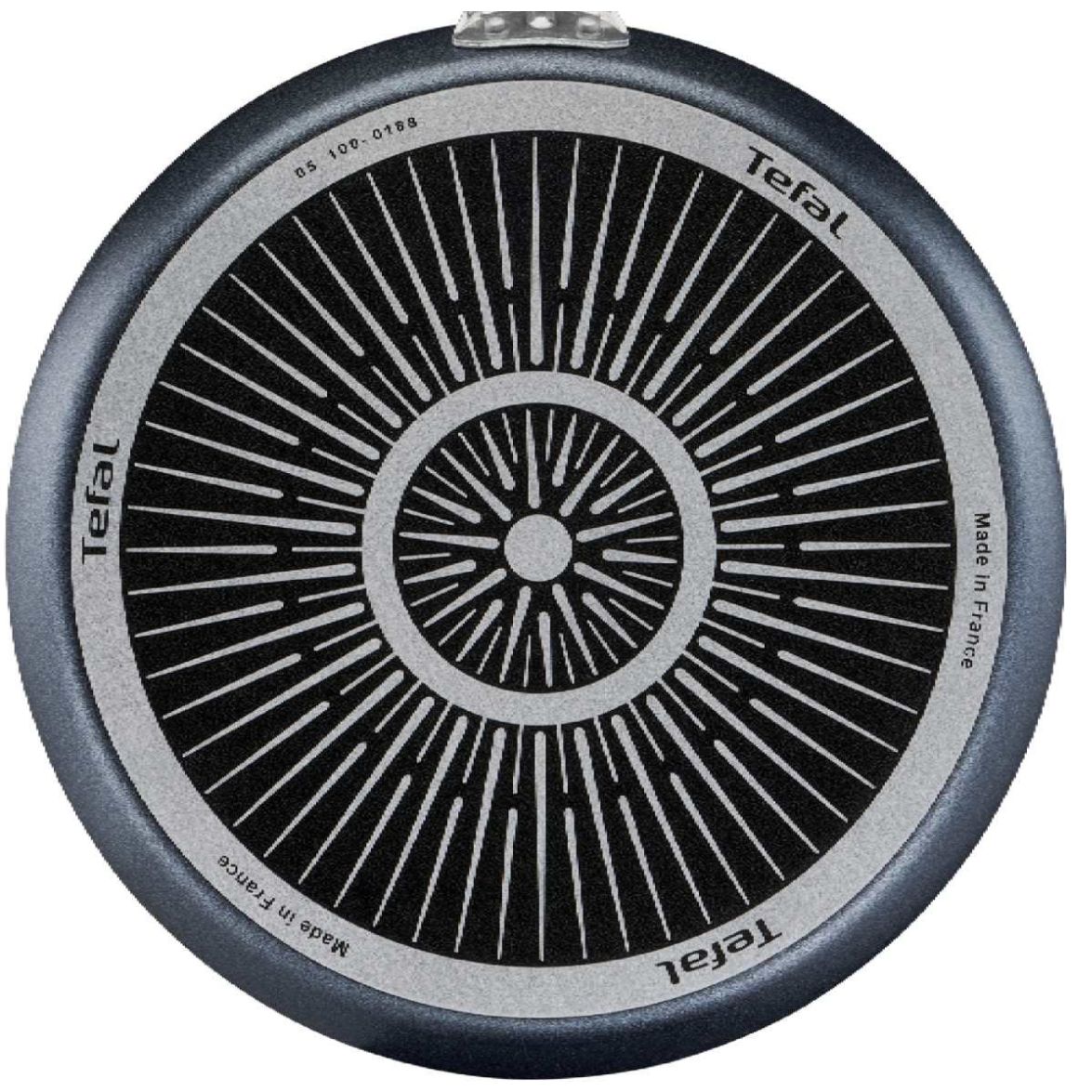 Batería de Cocina 12 Piezas Intense Gris T-Fal
