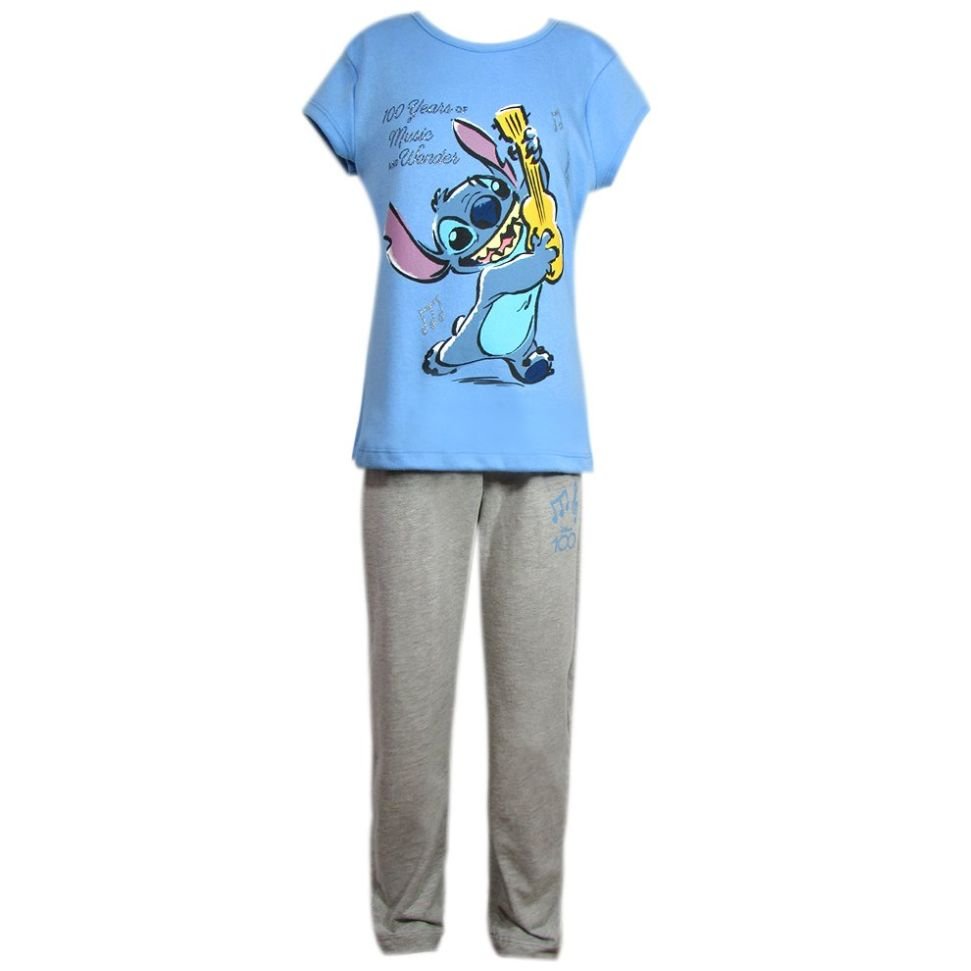  Disney Pantalones de descanso para mujer Stitch AOP Pantalones  de pijama azul, Azul (Stitch) : Disney: Ropa, Zapatos y Joyería