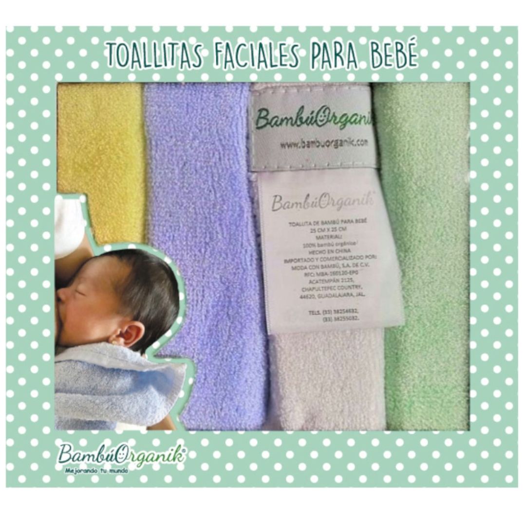   Kit de Toallas Faciales Bambuorganic B-012       