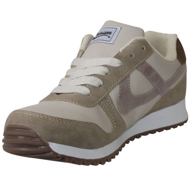 Tenis Casual Choclo Beige Panam