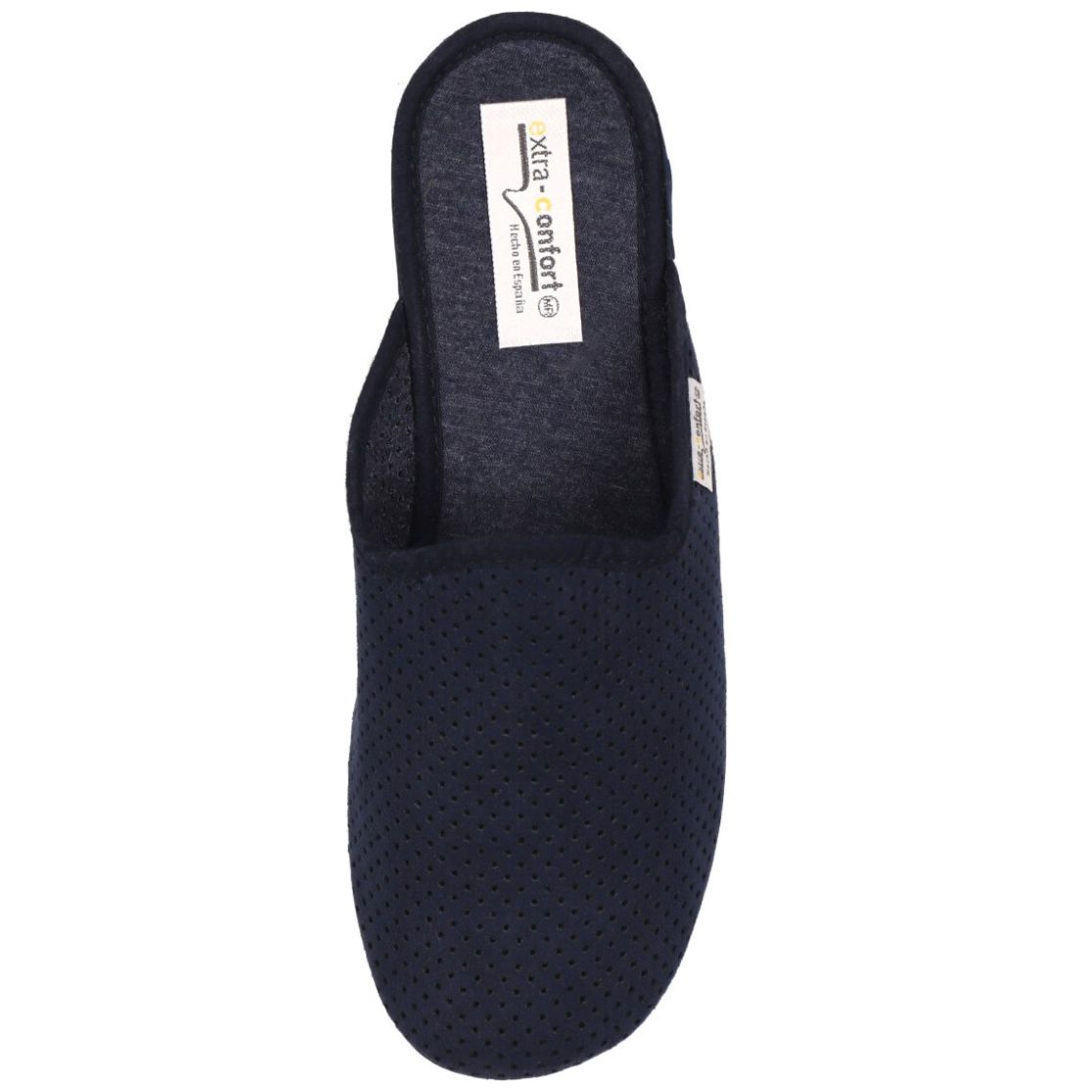 Pantufla Destalonada con Cuña Marino Extra Comfort