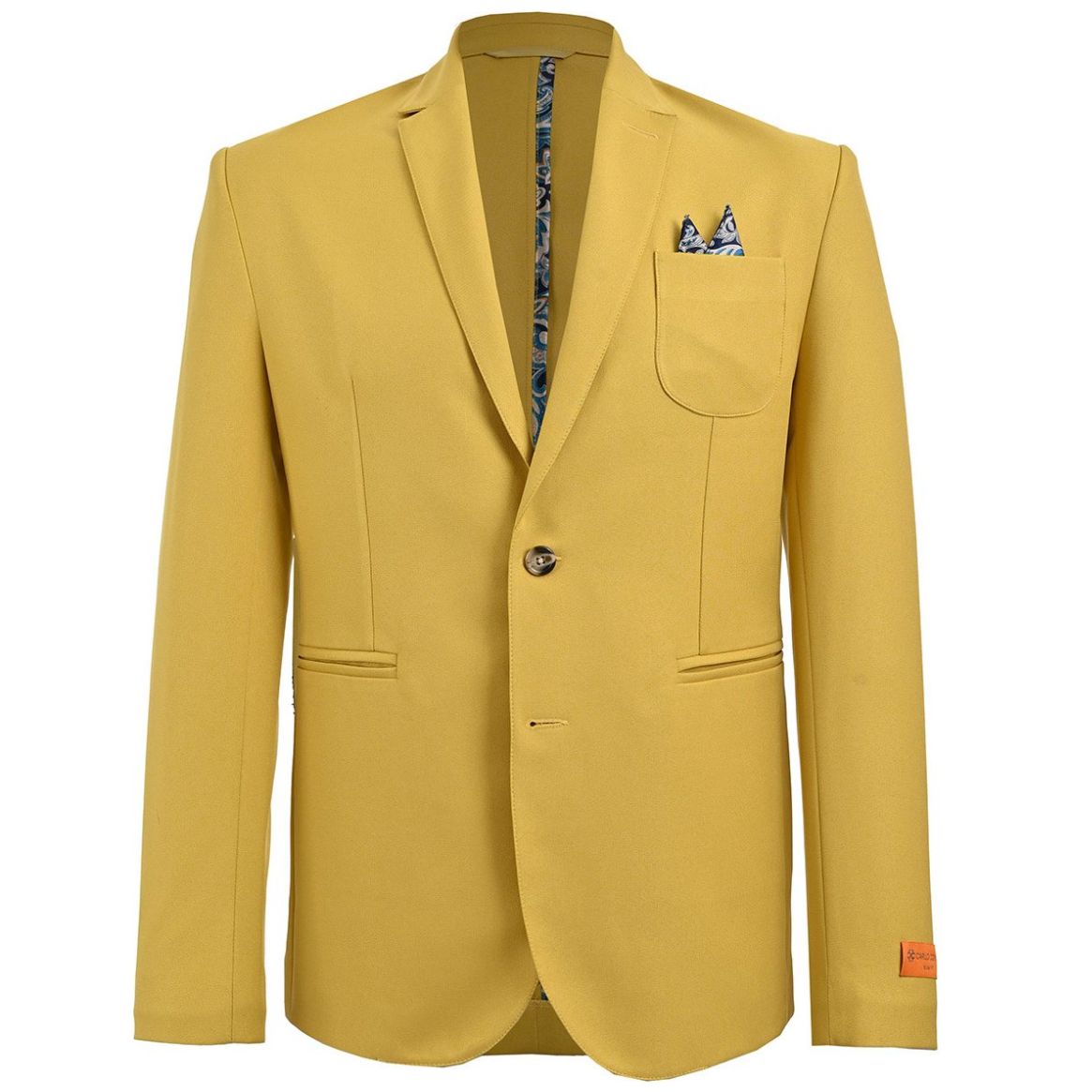 Saco Blazer para Hombre con Bolsas en Vivos Slim Fit Carlo Corinto