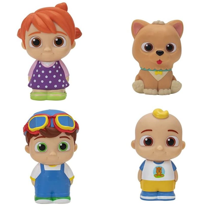 Figura de Acción Cocomelon y Familia 4Pzs Jazwares