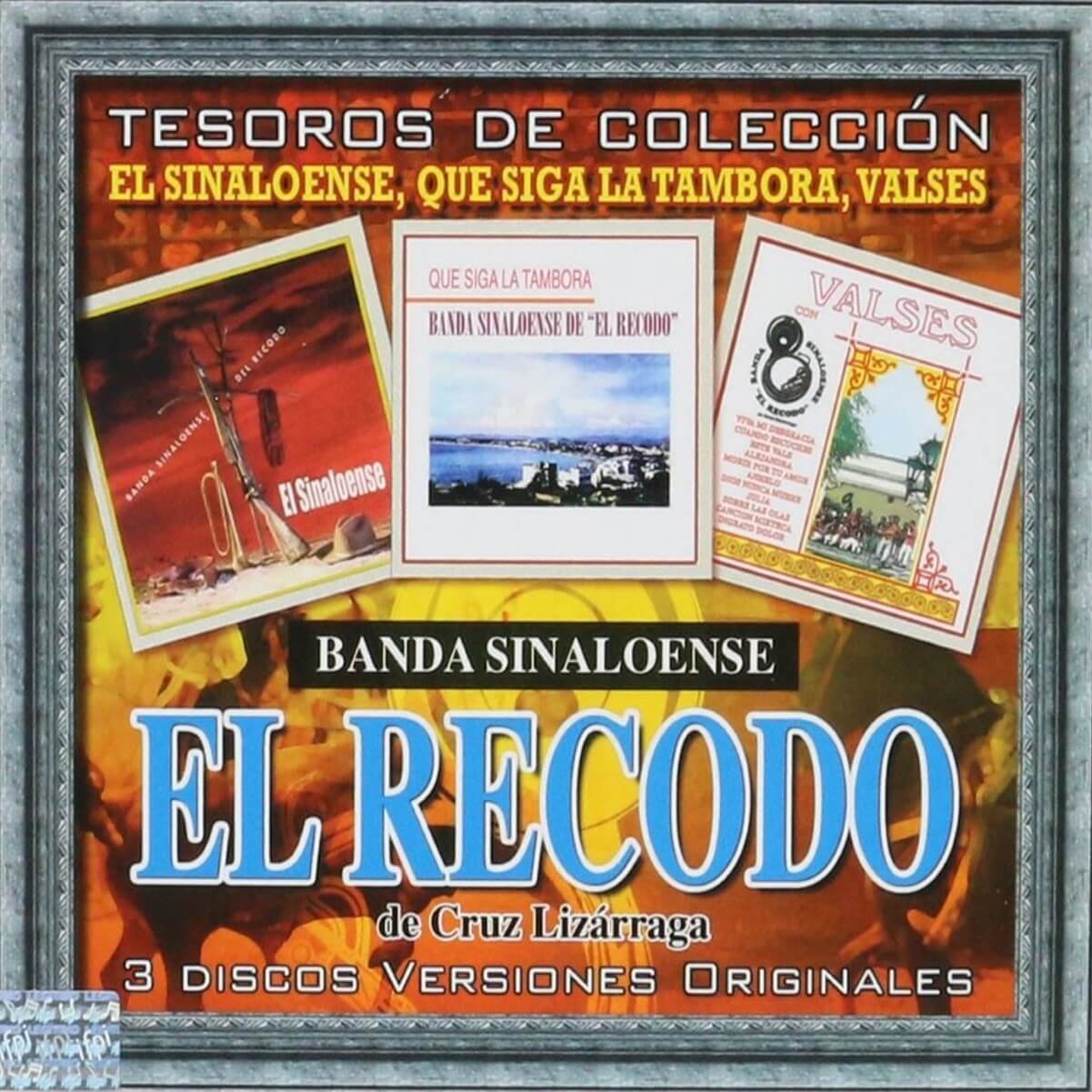 3 Cd's Banda Sinaloense el Recodo Tesoros de Colección