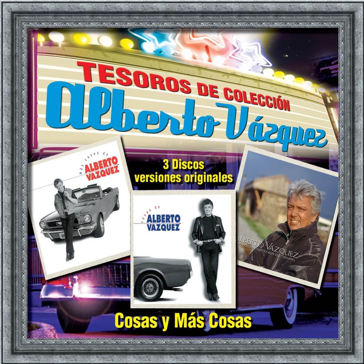 3 Cd's Alberto Vazquez Tesoros de Colección