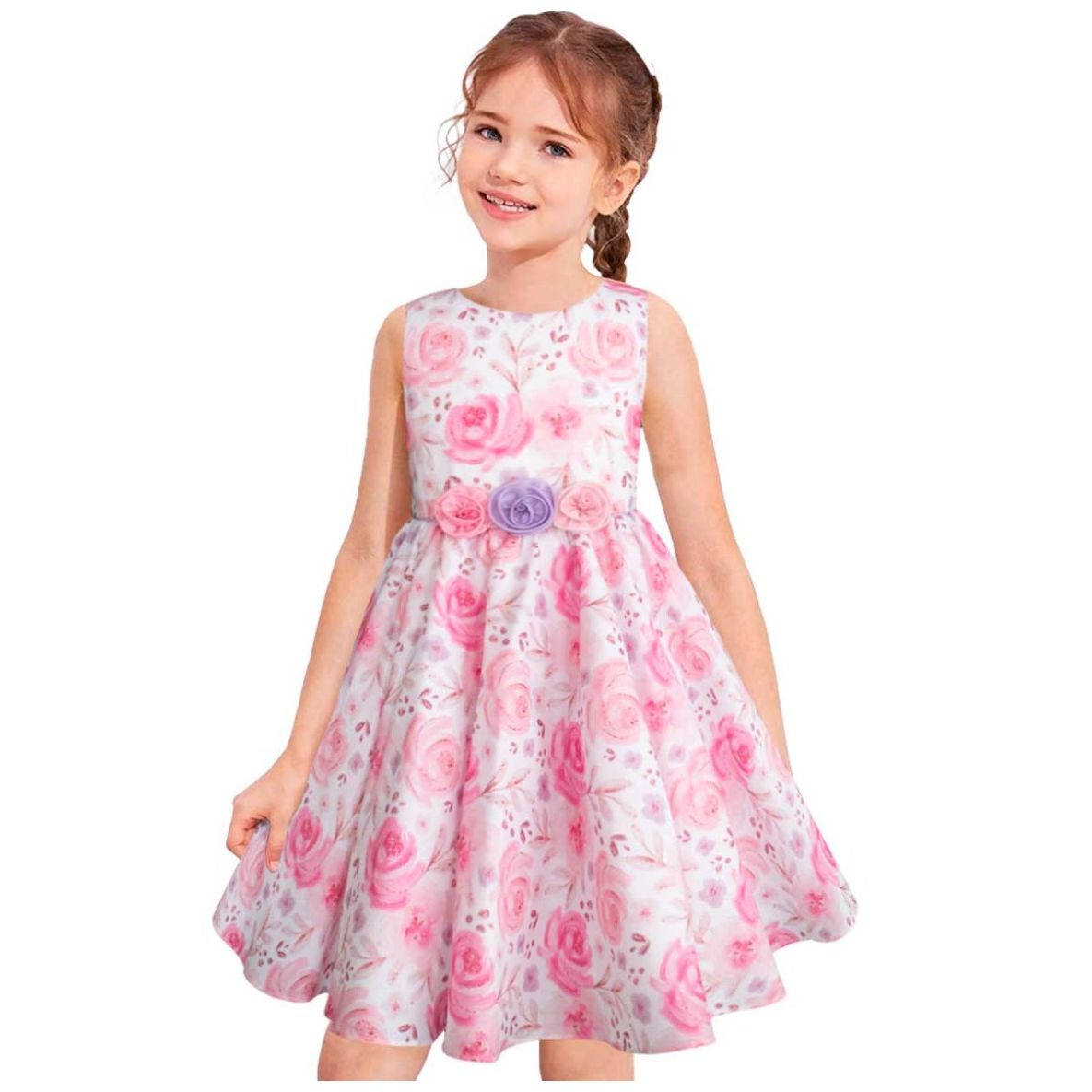 Vestido para Niña Corte Circular Paris Gerat