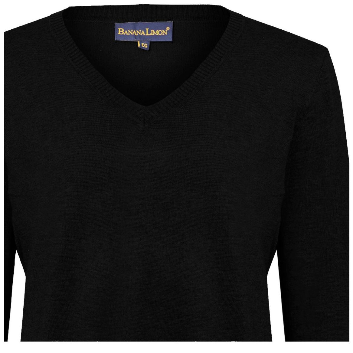 Sueter Cerrado para Hombre Plus Cuello V Banana Limon