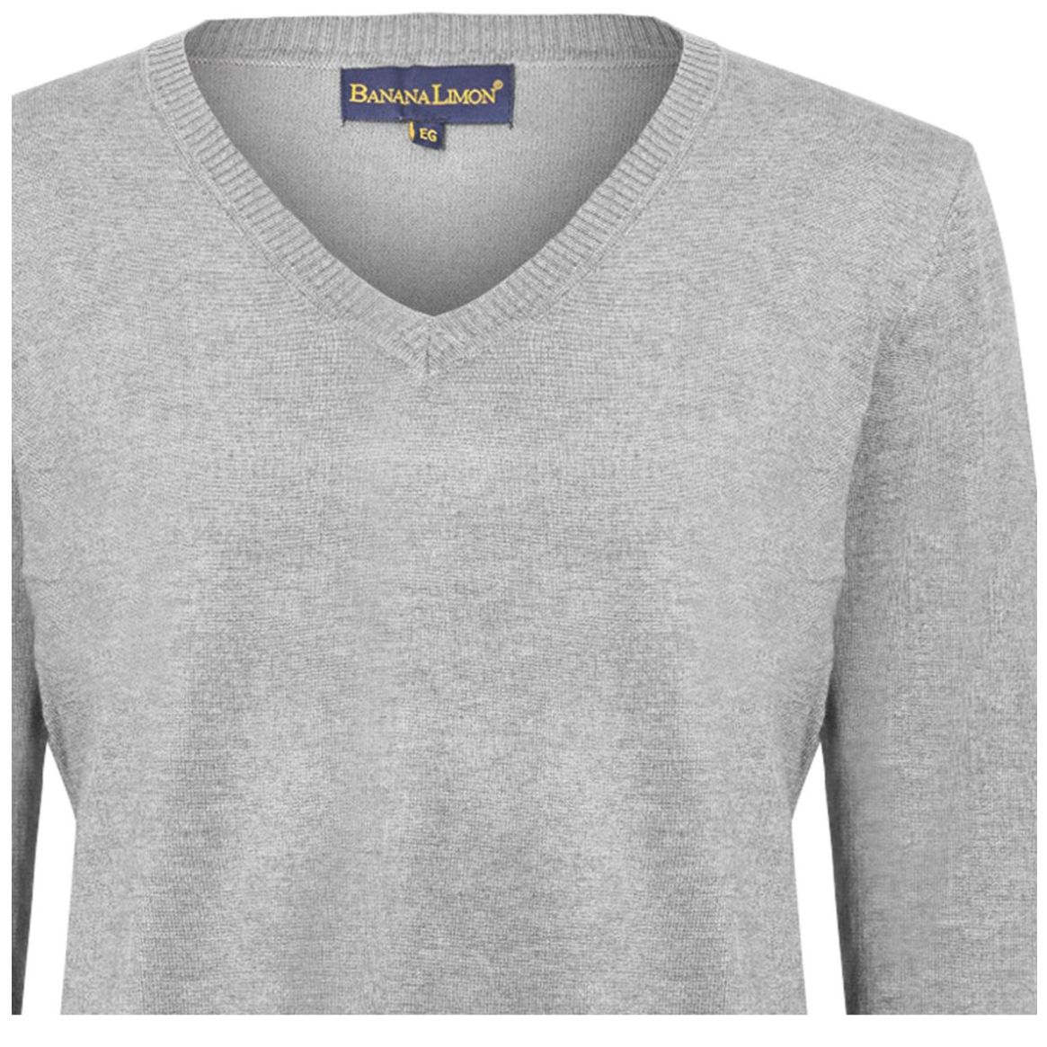 Sueter Cerrado para Hombre Plus Cuello V Banana Limon