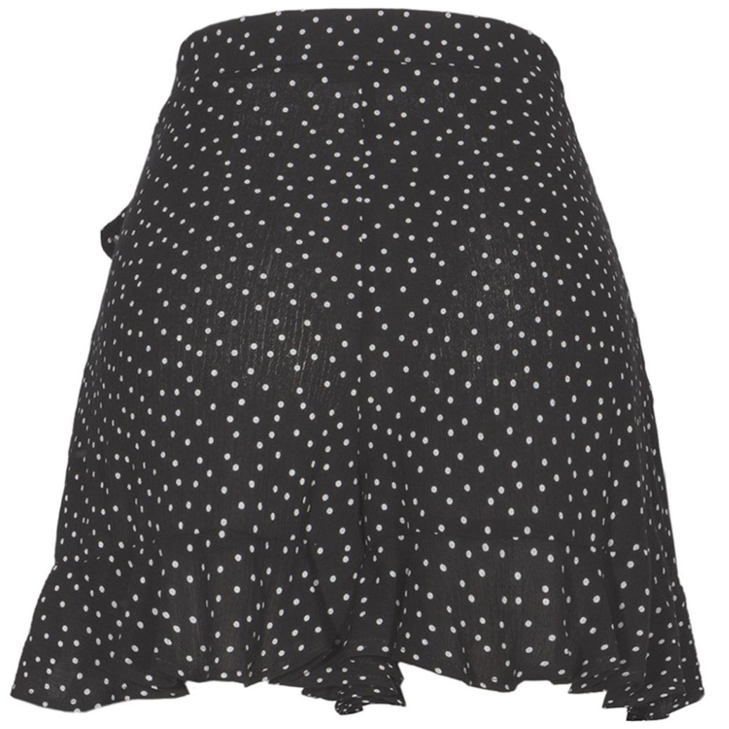 Falda Short con Olanes Vixara