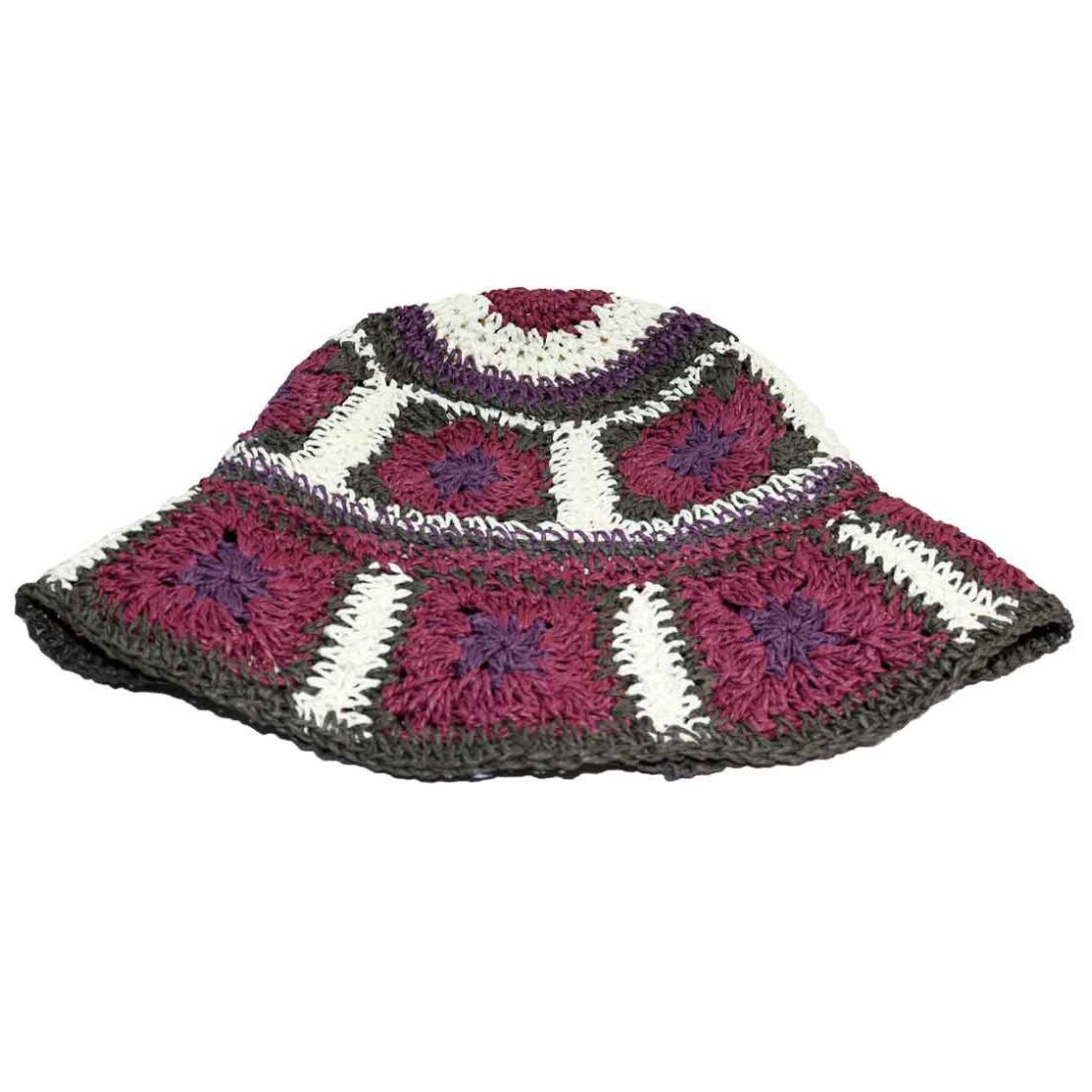 Gorro Bucket Hat Tejido Tipo Crochet Phi By Philosophy Jr para Mujer