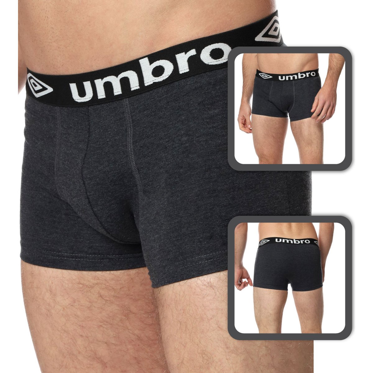 Bóxer para Hombre 3 Pack Umbro Newcastle