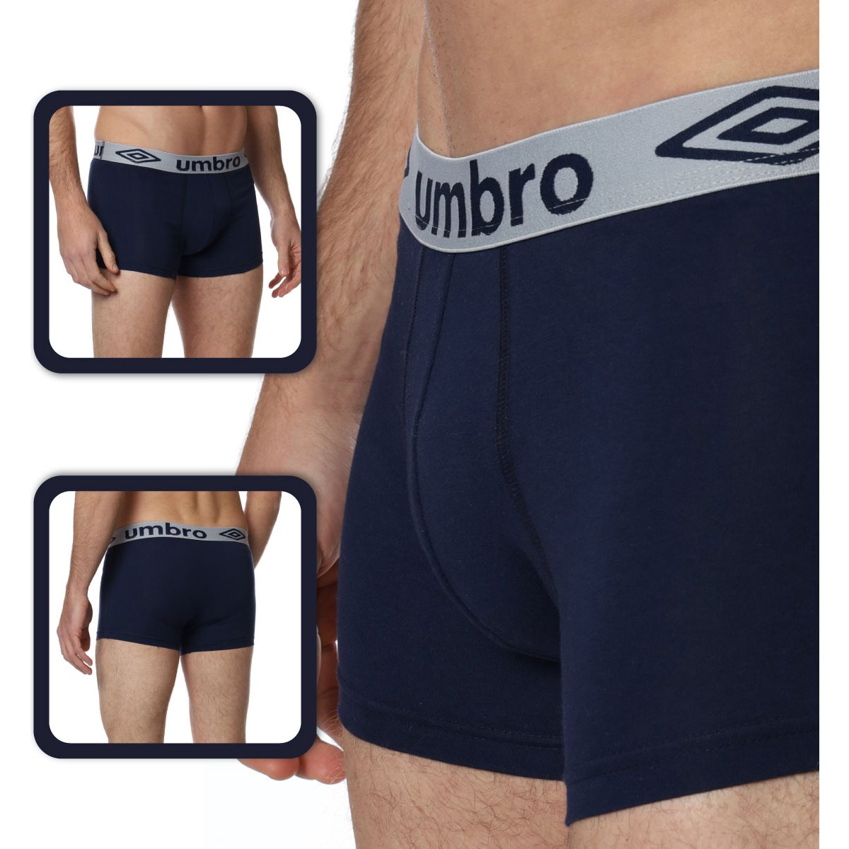 Bóxer para Hombre 3 Pack Umbro Newcastle