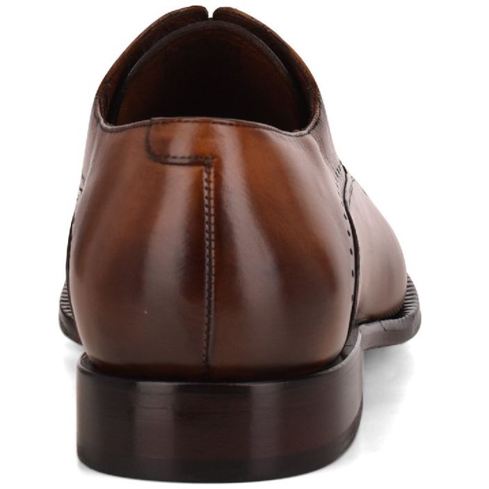 Choclo Café en Piel Cuadra para Hombre