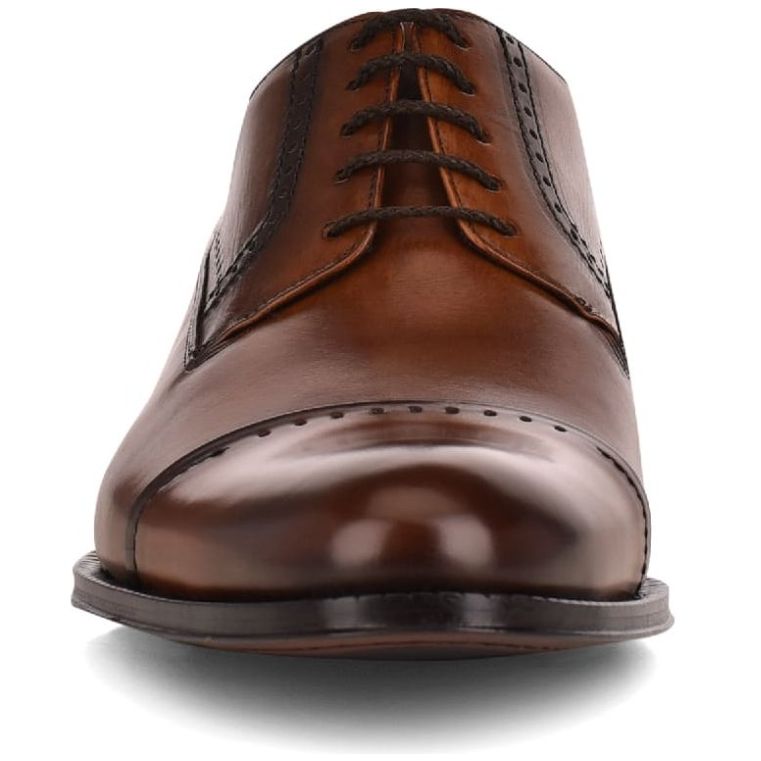 Choclo Café en Piel Cuadra para Hombre