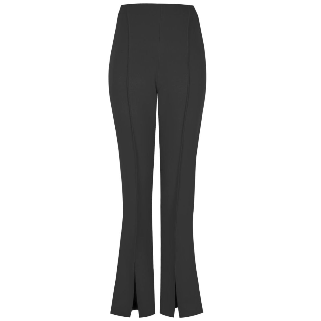 Pantalón City Femme Corte Semi Flare Diseño Abertura Inferior