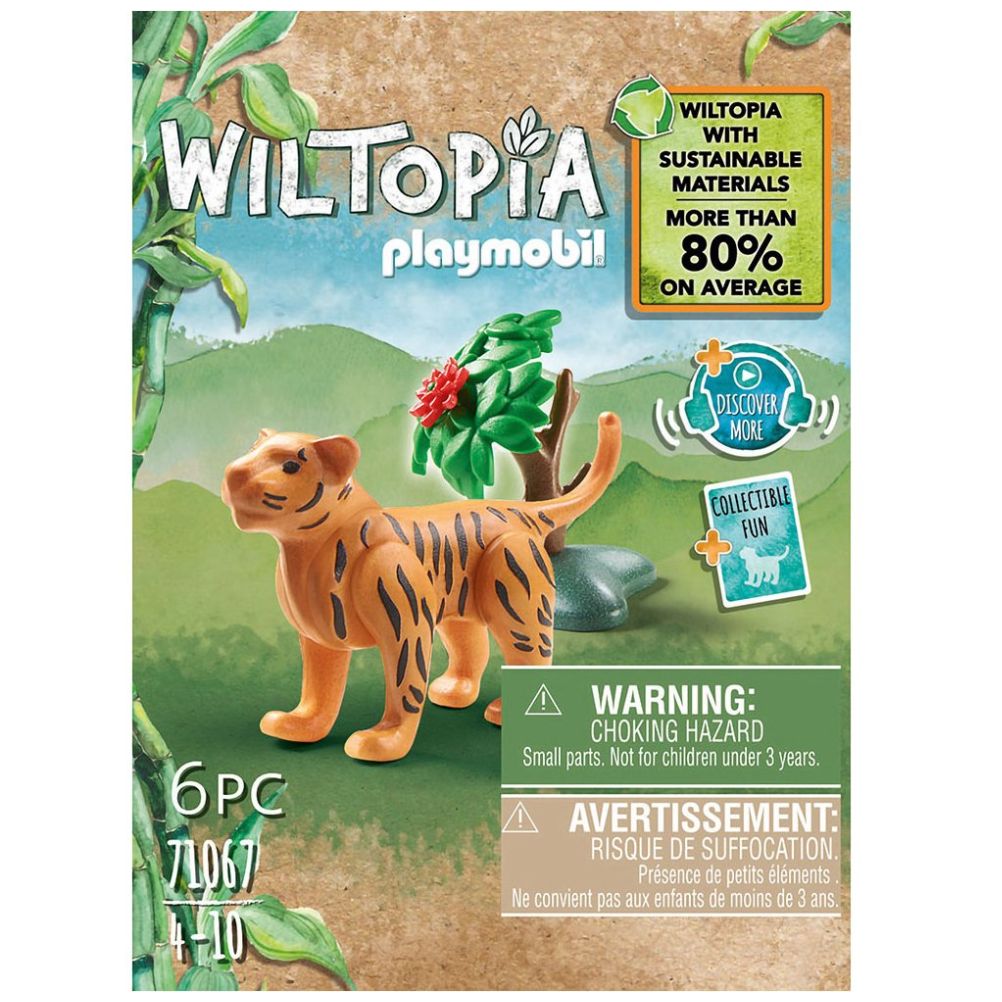 Wiltopia Tigre Joven Playmobil