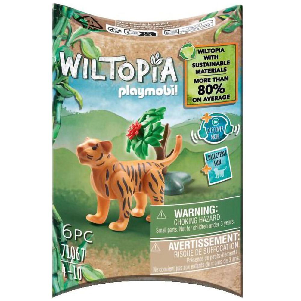 Wiltopia Tigre Joven Playmobil