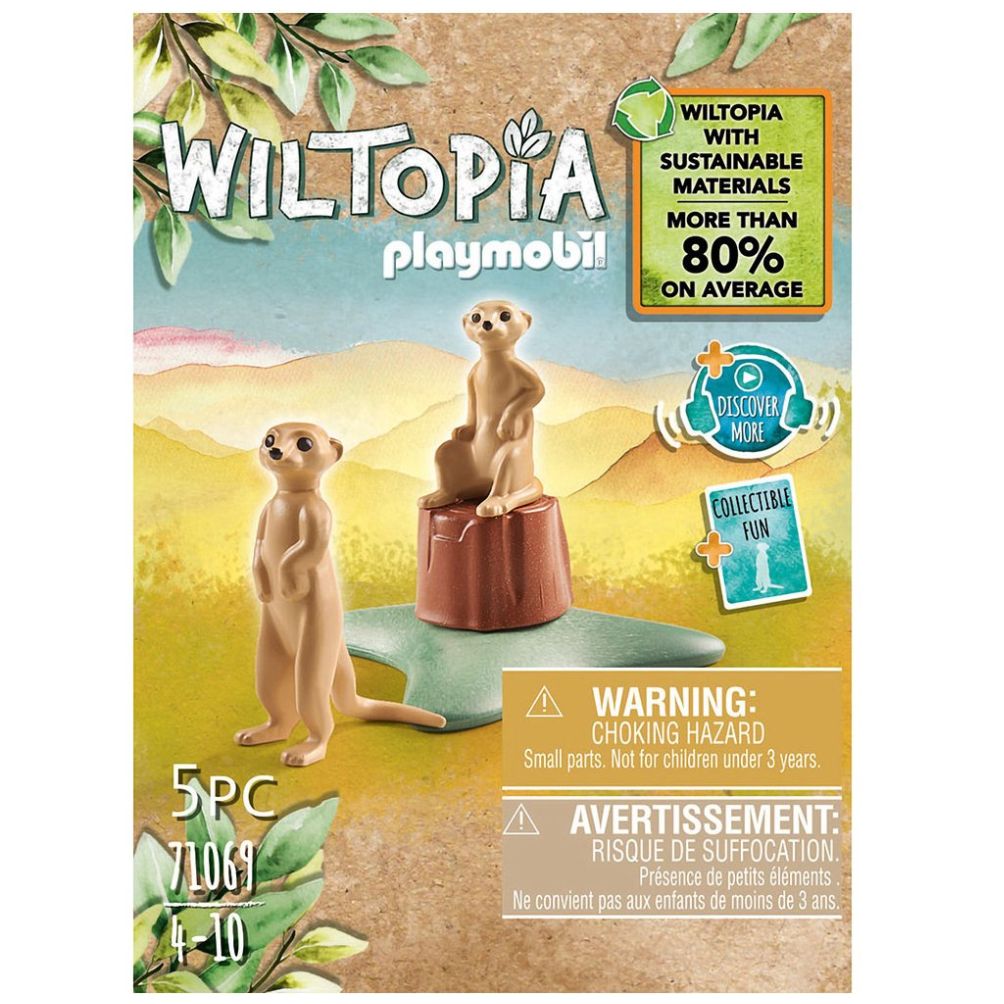 Wiltopia Suricatas Playmobil