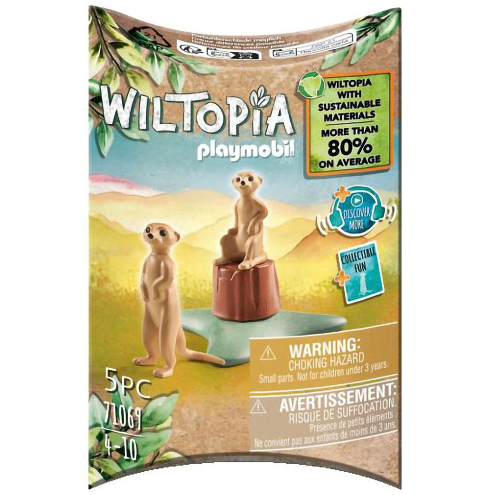 Wiltopia Suricatas Playmobil