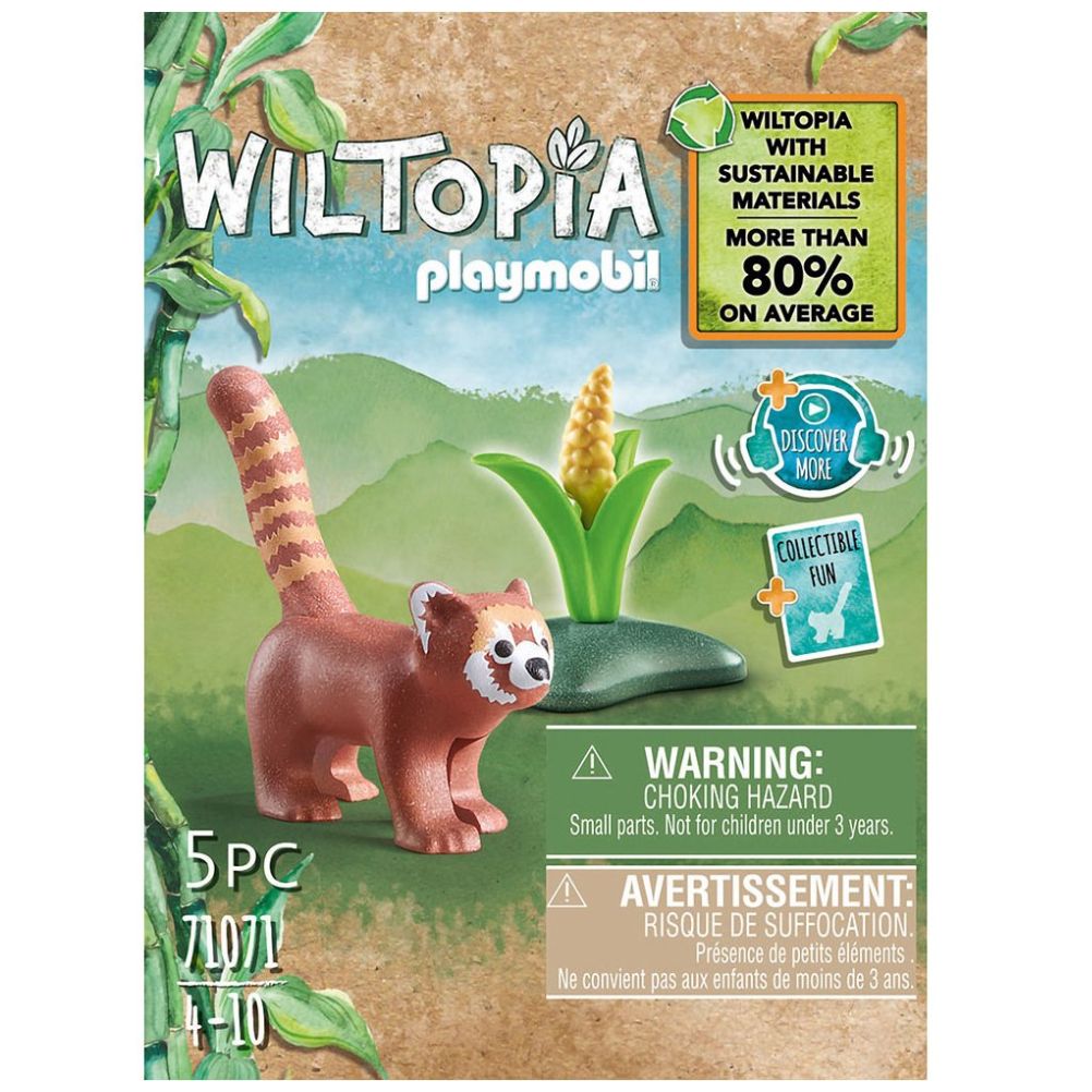 Wiltopia Panda Rojo Playmobil