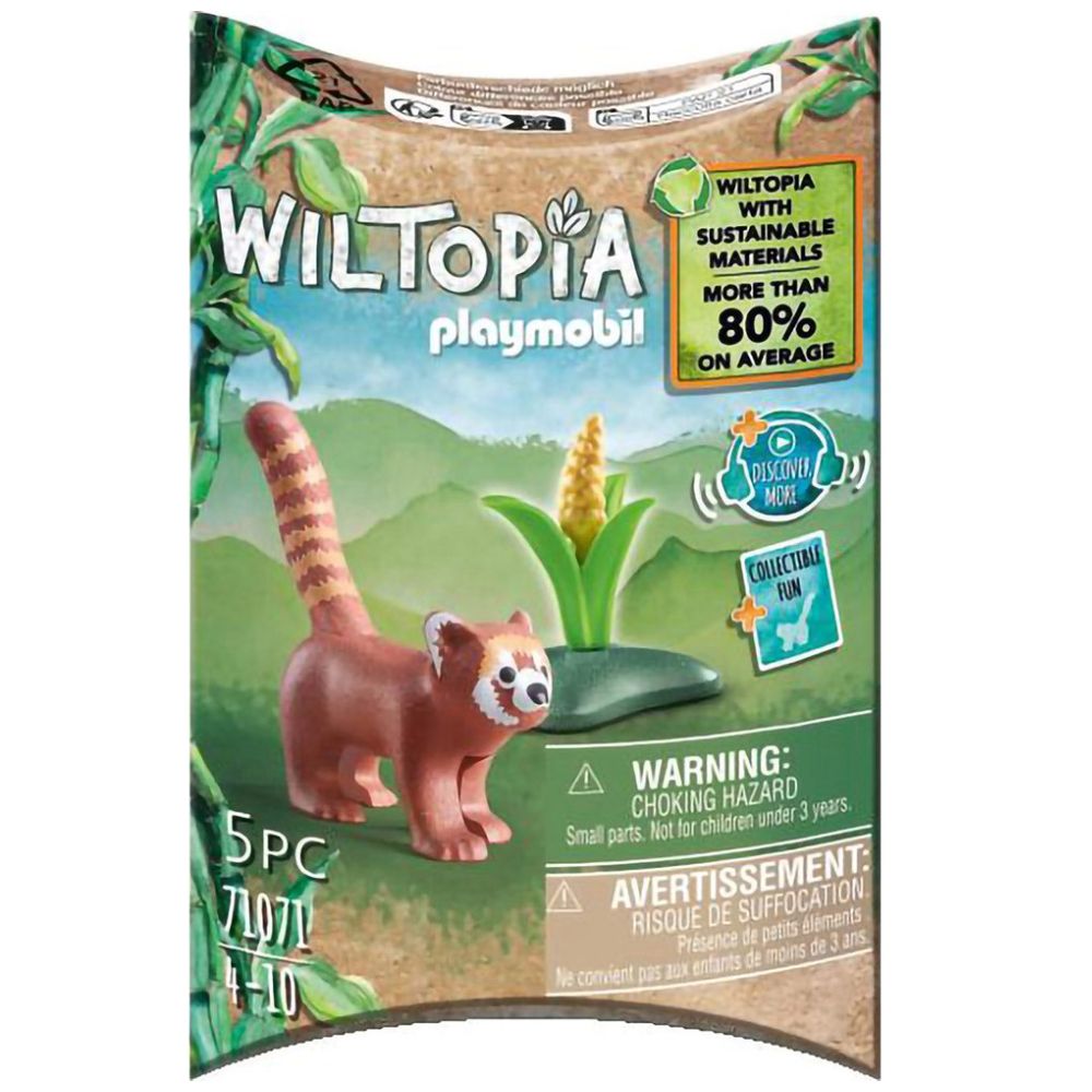 Wiltopia Panda Rojo Playmobil