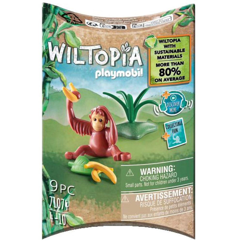 Wiltopia Orangután Joven Playmobil