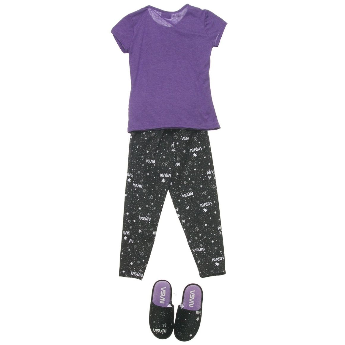 Pijama con Pantuflas para Niña Nasa