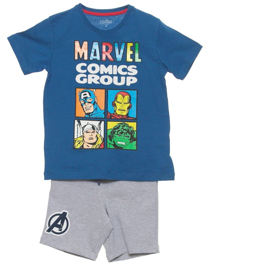 Conjunto con Short para Niño Marvel