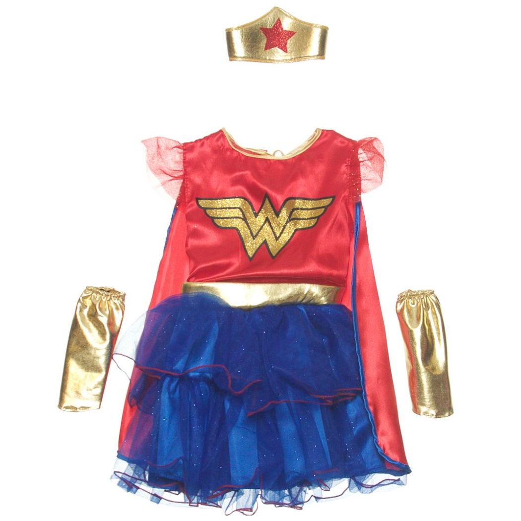 Disfraz Wonder Woman para Niñas Warner