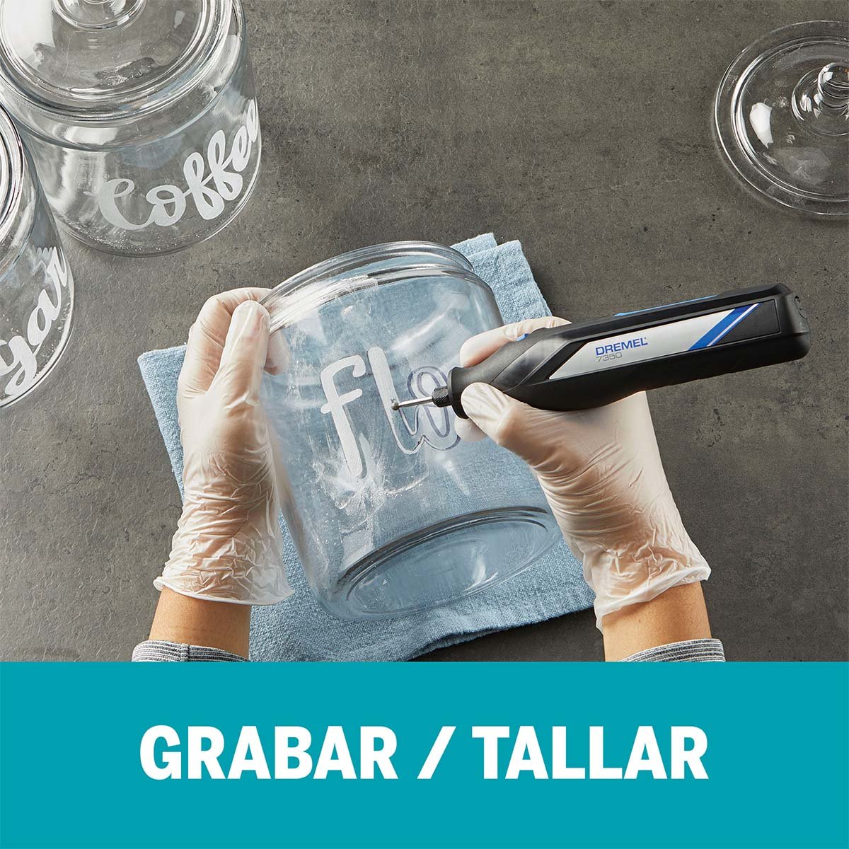 Herramienta Multiproposito Rotativa Dremel 7350 5Acc