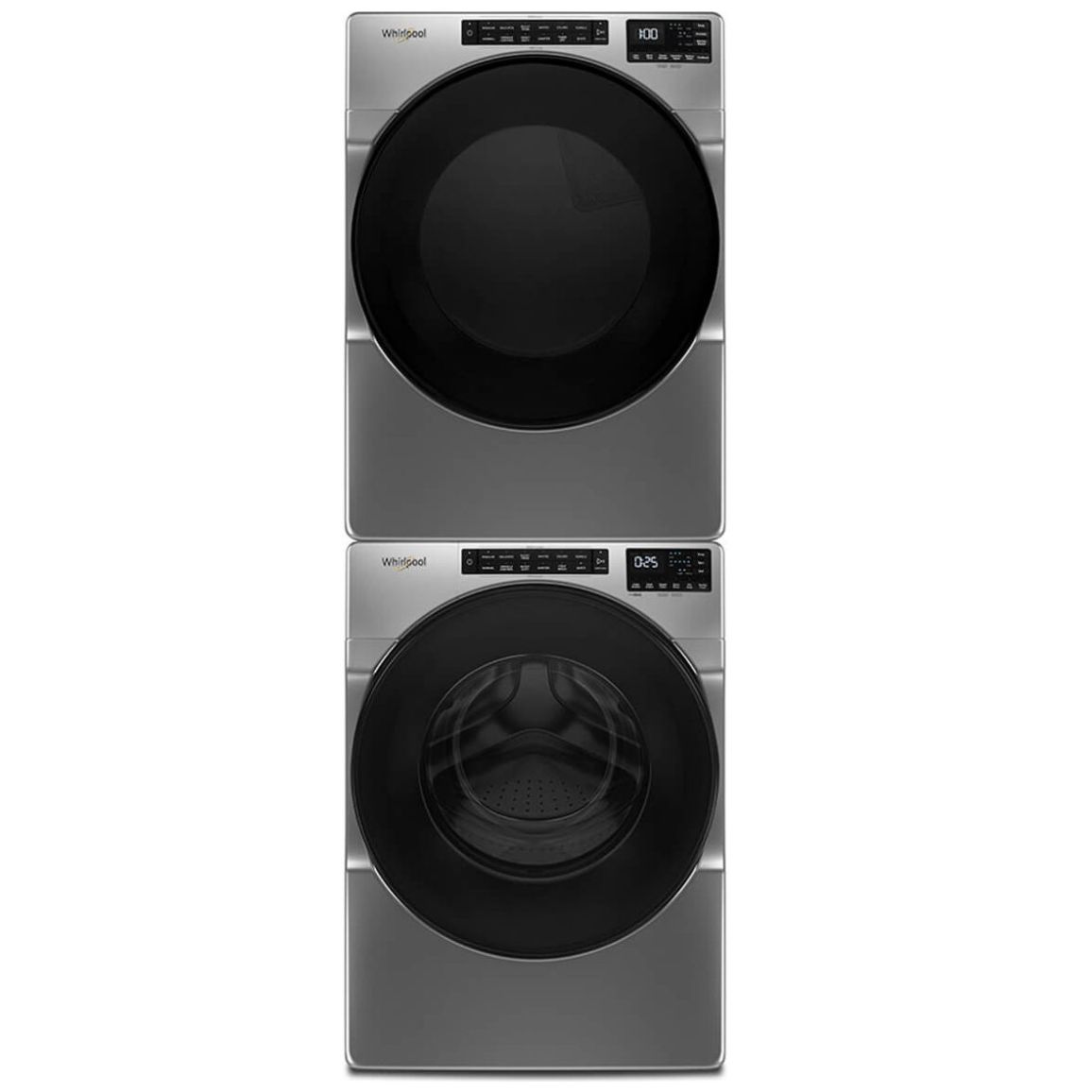 Combo Gris Whirlpool Frontal 21Kg Cwd_7Mwfw5605M