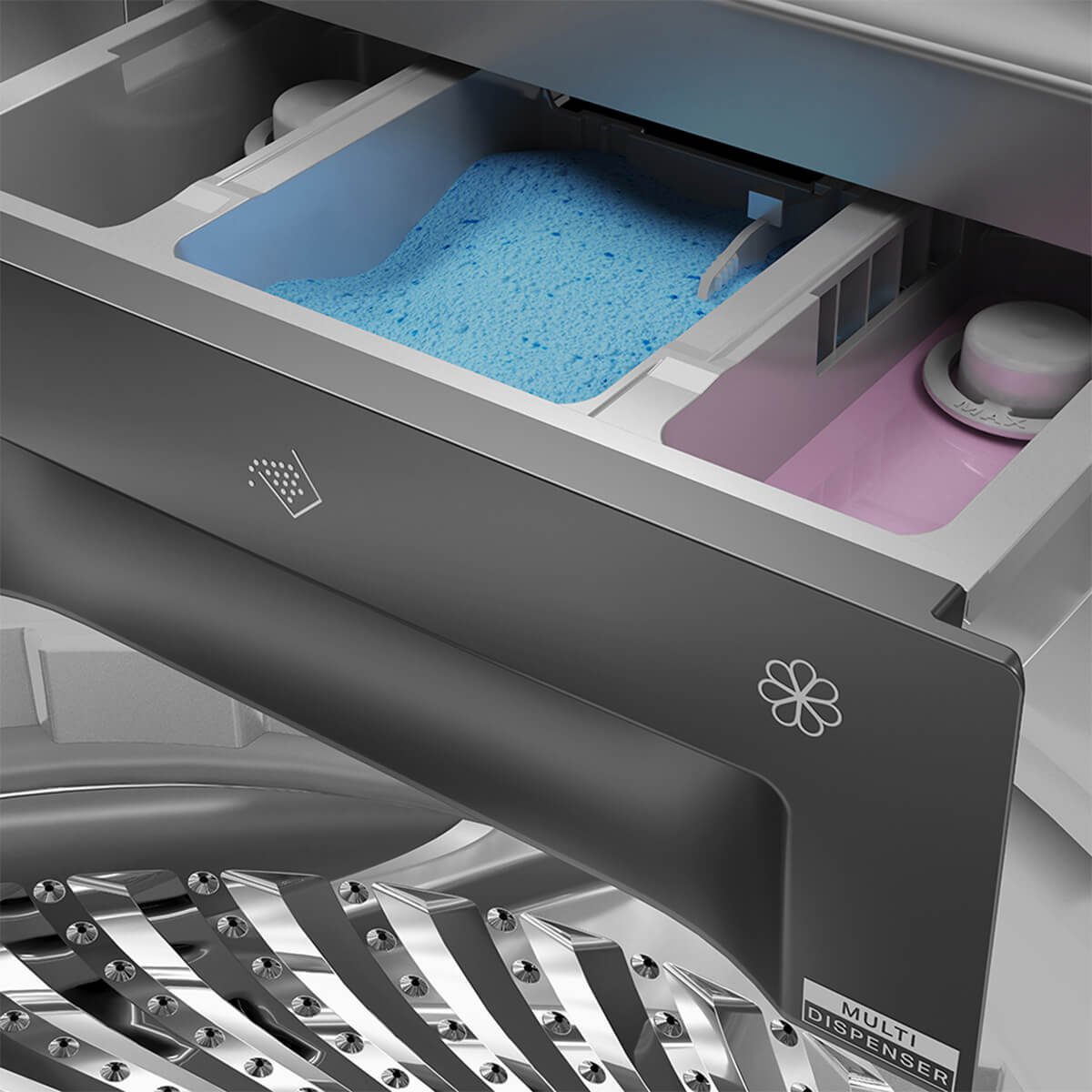 Lavadora Titanium Carga Superior Dual Whirlpool 18Kg  Wwh18Ataln