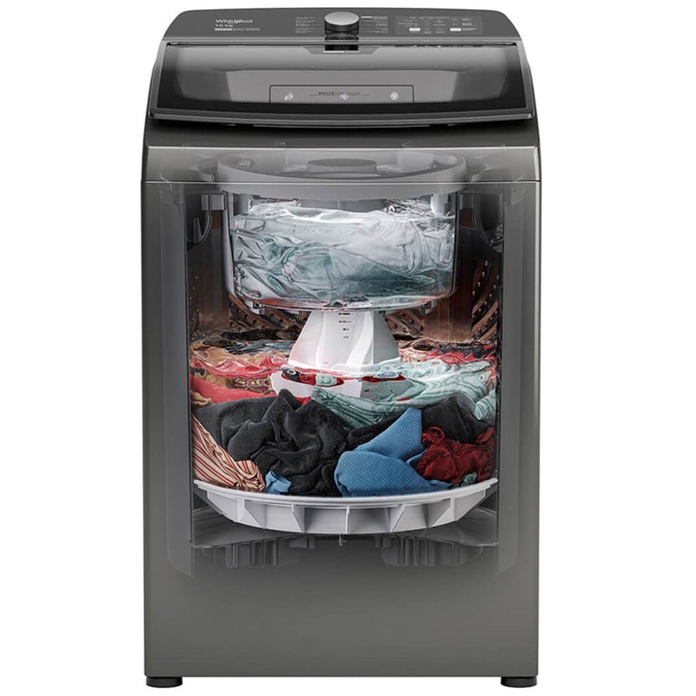 Lavadora Titanium Carga Superior Dual Whirlpool 18Kg  Wwh18Ataln