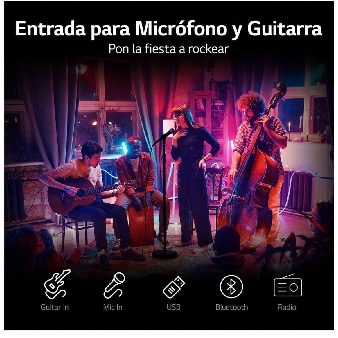 Equipo de Sonido LG Xboom Rnc9