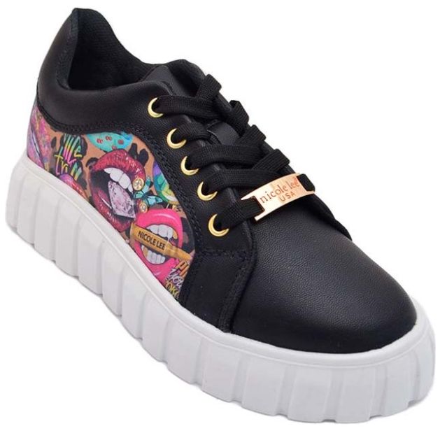 Tenis Nicole Lee Color Rosa Para Mujer