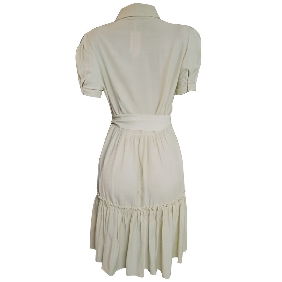 Vestido Corto Camisero Manga Corta Red Marine