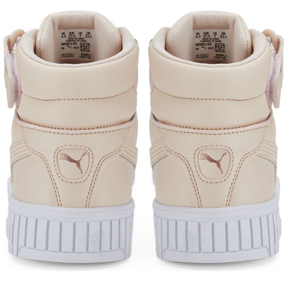 Tenis de Bota Casual con Cinta Ajustable Rosa Puma